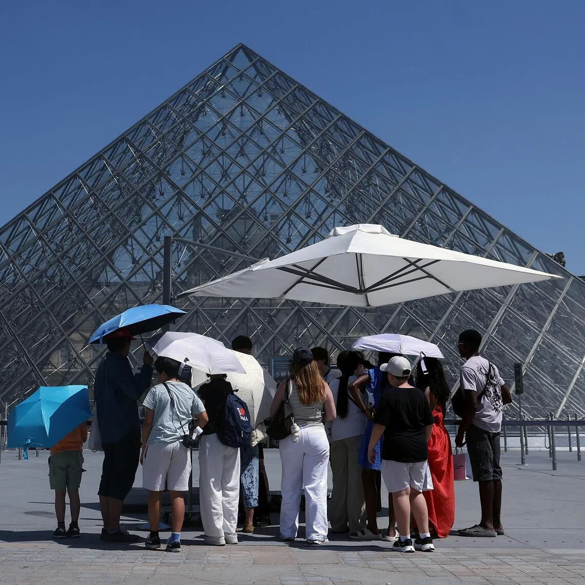 In Paris, the Louvre Museum closed at 4pm instead of 6pm last week because of the heat.