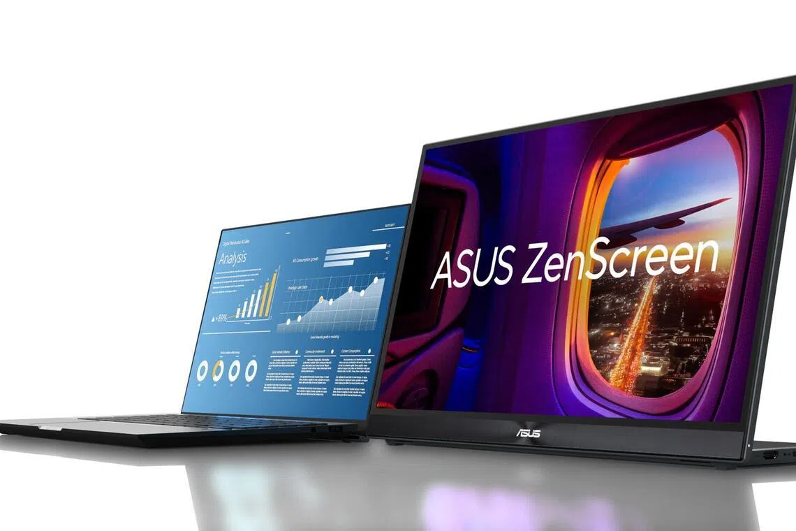 Asus offers portable monitors of various sizes under its ZenScreen range.