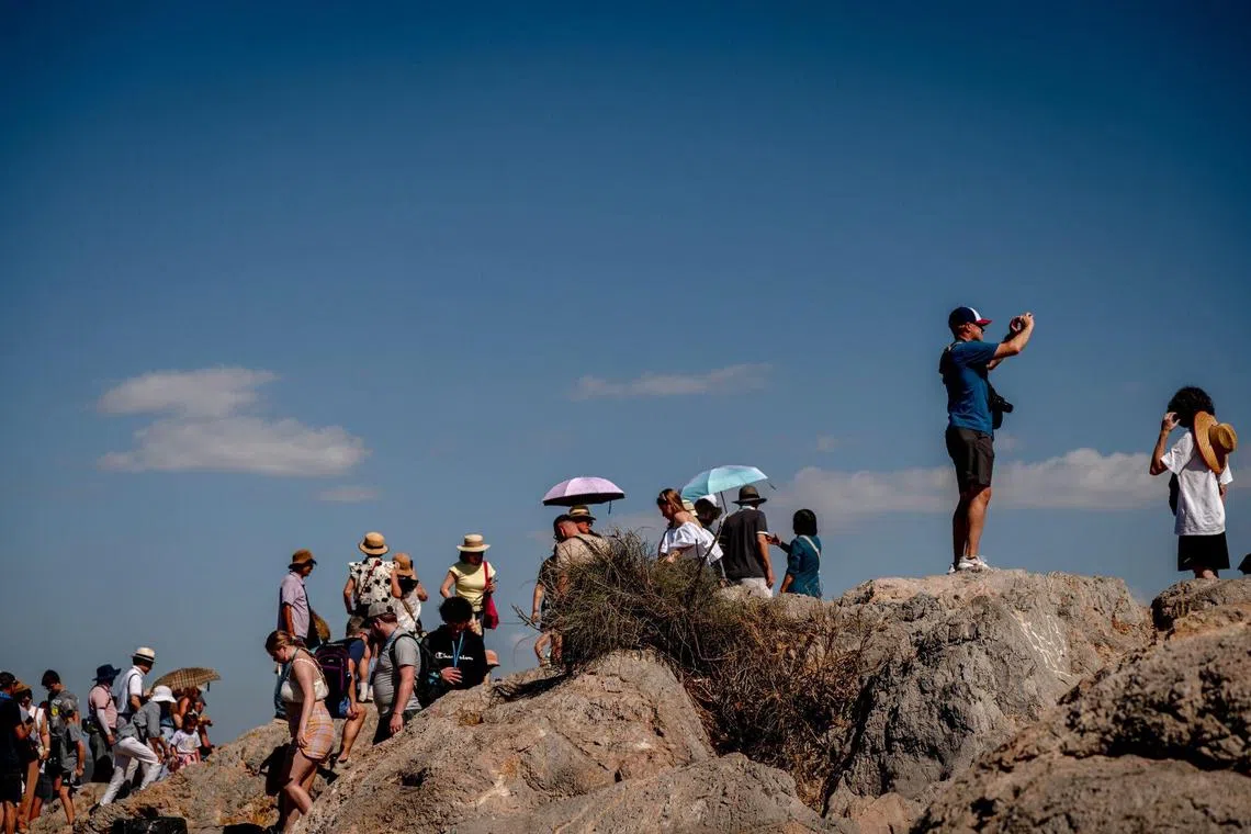 Greece has so far been at the epicenter Europe's summer heat, with the country recording its hottest June day earlier this month. 