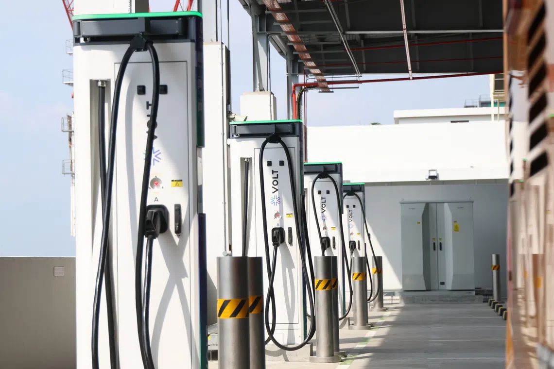 straitstimes.com - Lee Nian Tjoe - Cash incentive for lighter electric heavy goods vehicles reduced to $15,000 from Sept 3