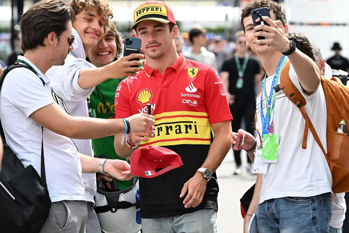 Monaco native Leclerc has been with Ferrari since 2019.