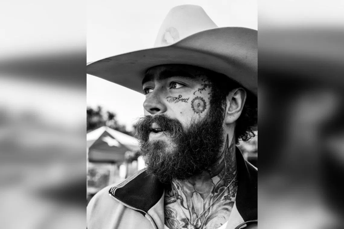 American singer Post Malone last performed in Singapore at the 2023 Formula One Singapore Airlines Singapore Grand Prix.