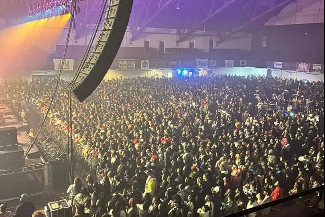 Concertgoers were leaving the show in Rochester when the crowd began to surge. 