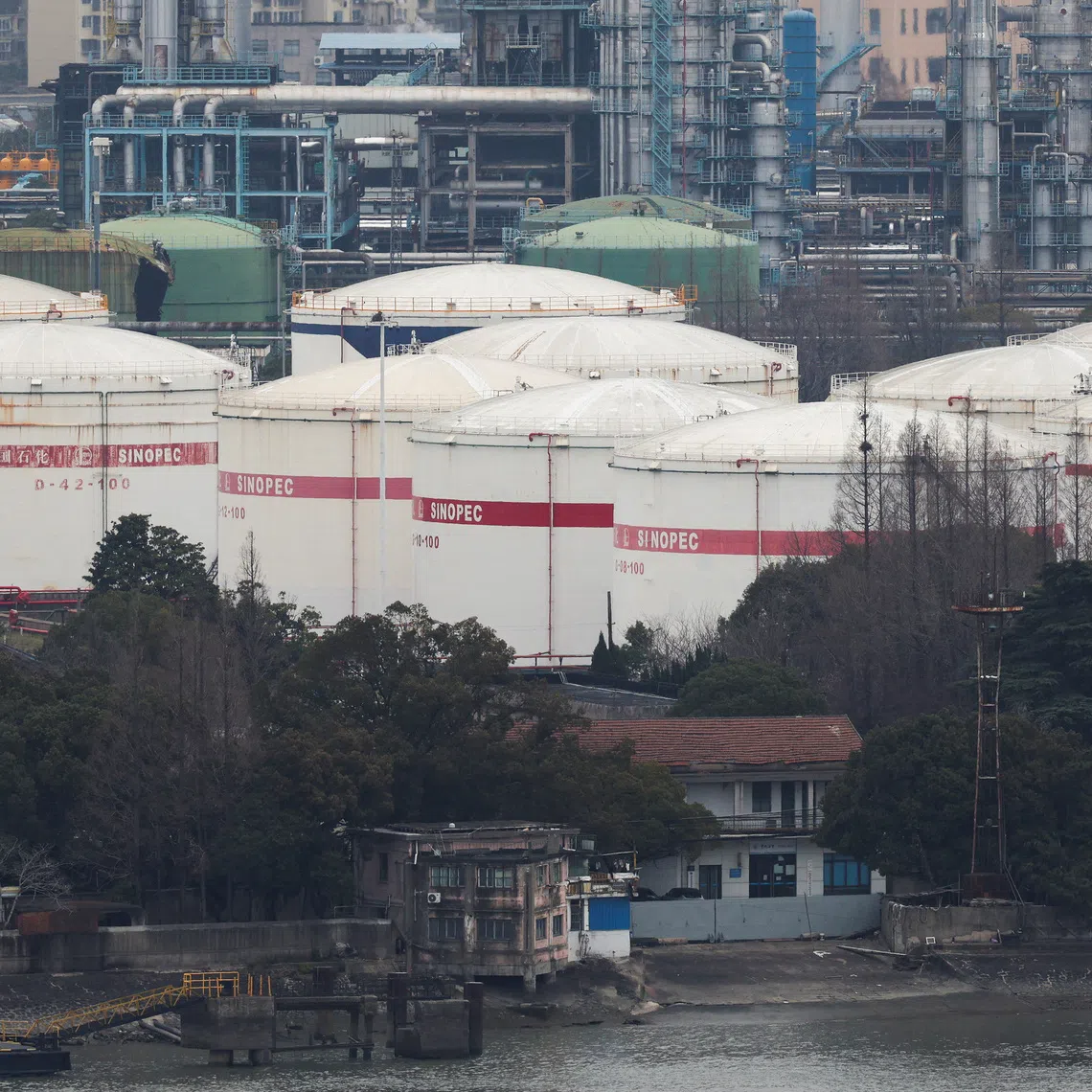 Sinopec’s net profit over the January-June period stood at 25.63 billion yuan (S$4.84 billion).