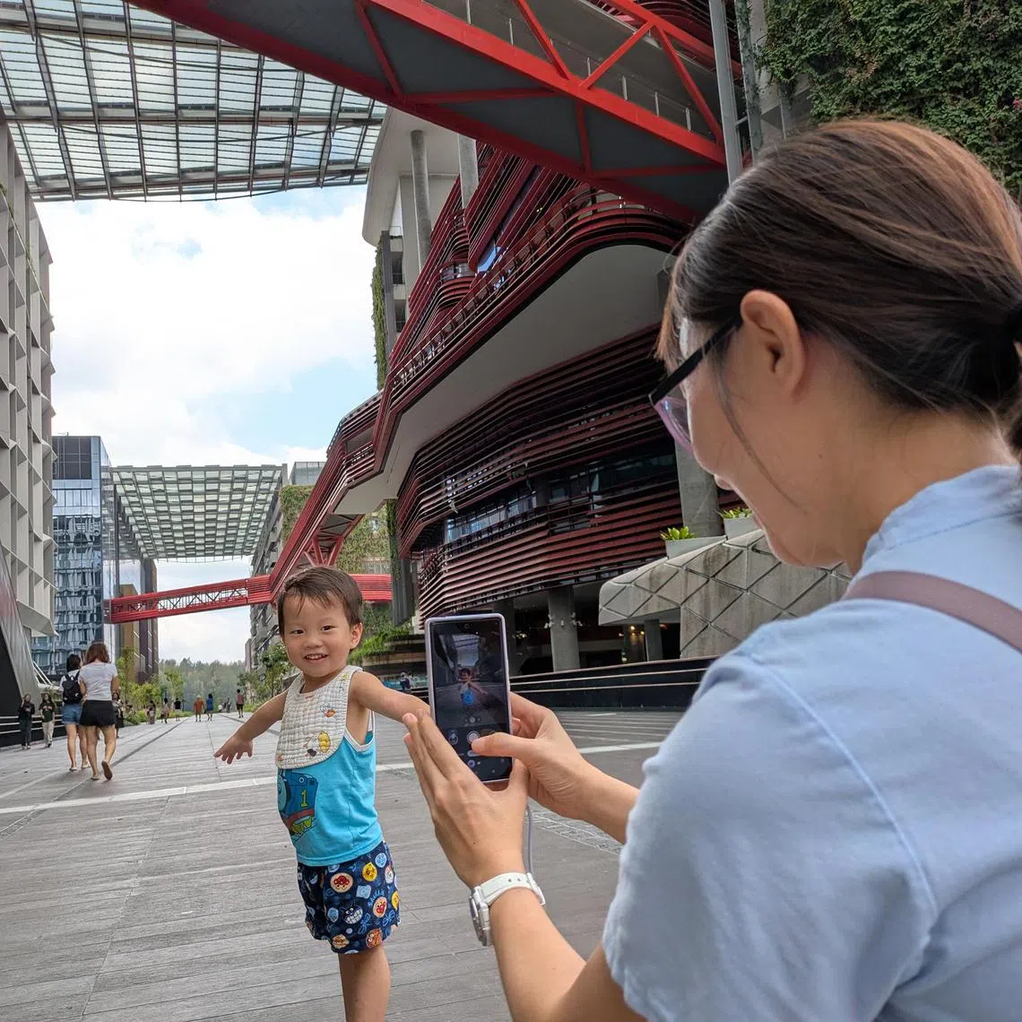 Despite only being slated for completion in 2026, Singaporeans are already flocking to the Punggol Digital District.