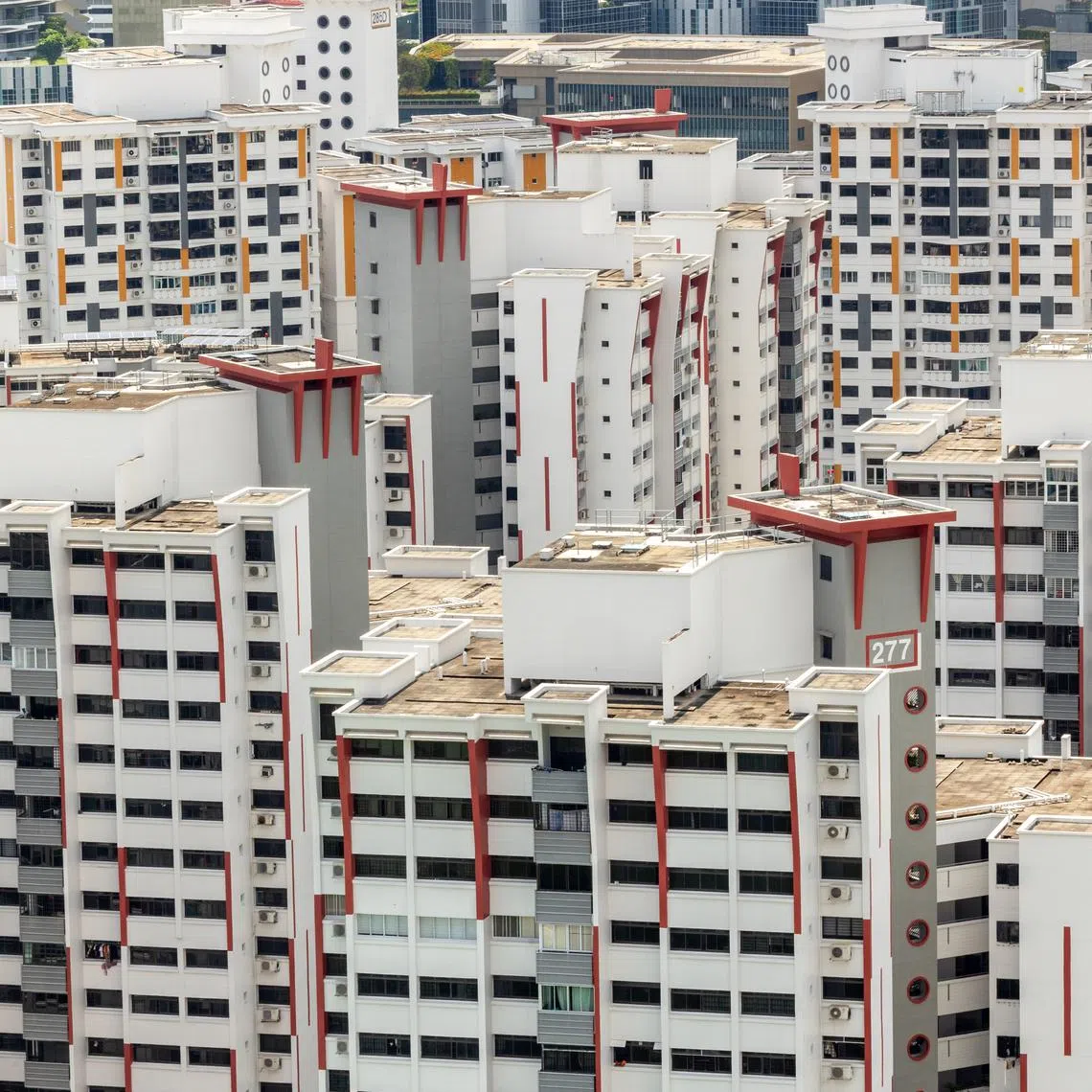 The HDB resale price index grew by 1.6 per cent in the first quarter of 2025, down from 2.6 per cent in the fourth quarter of 2024.