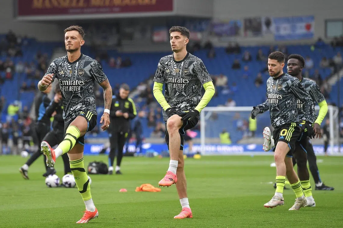 Arsenal manager Mikel Arteta has urged his players to react positively to their English Premier League loss to Aston Villa.