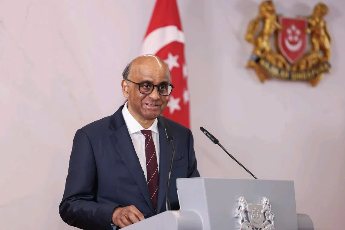 President Tharman Shanmugaratnam's visit is at the invitation of Tanzanian President Samia Suluhu Hassan and marks the 45th anniversary of diplomatic relations between the two countries.