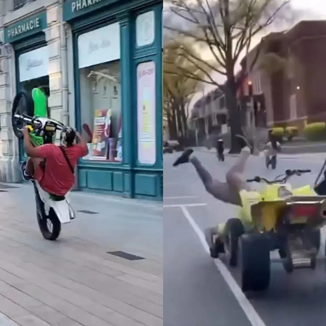 Prime Minister Francois Bayrou denounced the “curse” of so-called "urban rodeo" stunts in French cities, whereby young motorists and bike riders perform noisy, high-speed stunts, disrupting traffic.