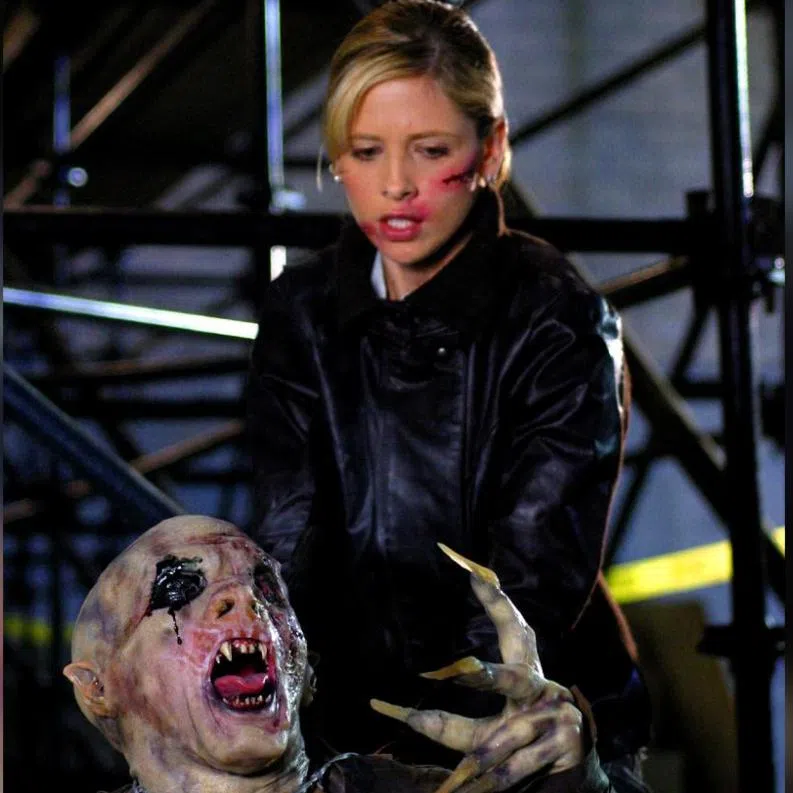 Hit television show Buffy The Vampire Slayer ran from 1997 to 2003 and starred American actress Sarah Michelle Gellar.