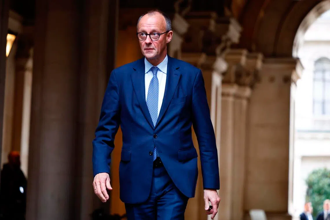 Europe must become less dependent on US, says Germany’s Merz