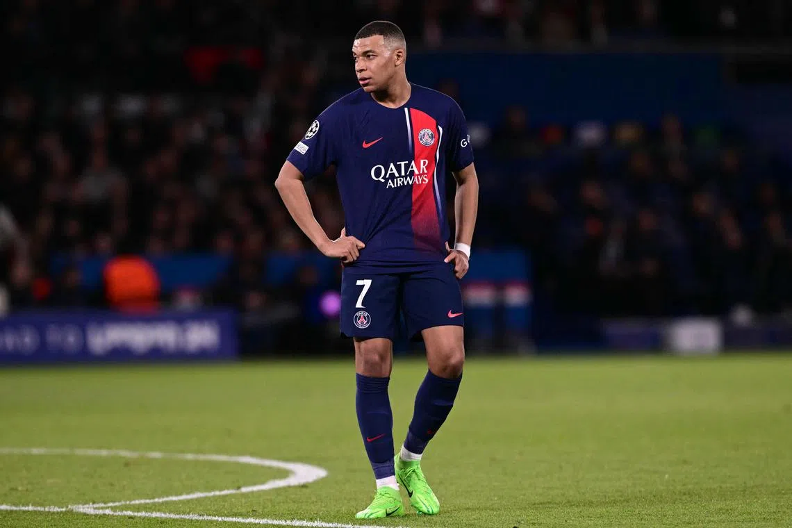 Kylian Mbappe  says PSG owe him €55 million (S$79 million) in wages and bonuses, but the Parisians say Mbappe agreed to waive the money in August 2023.