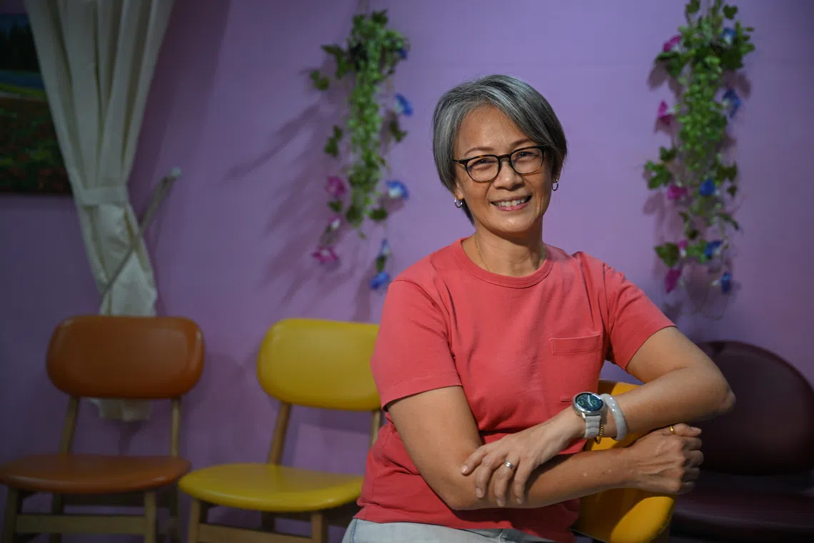 Lyn Leng, 55, has spent the past decade caring for her 56-year-old husband, George, who was diagnosed with young-onset dementia.