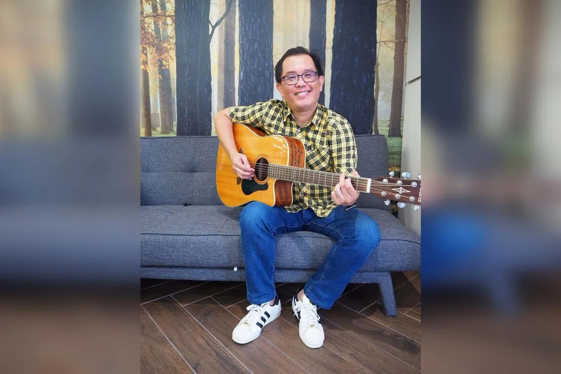 Food and beverage, music and events company Timbre Group's chief executive and co-founder Danny Loong goes for jam sessions on weekends.