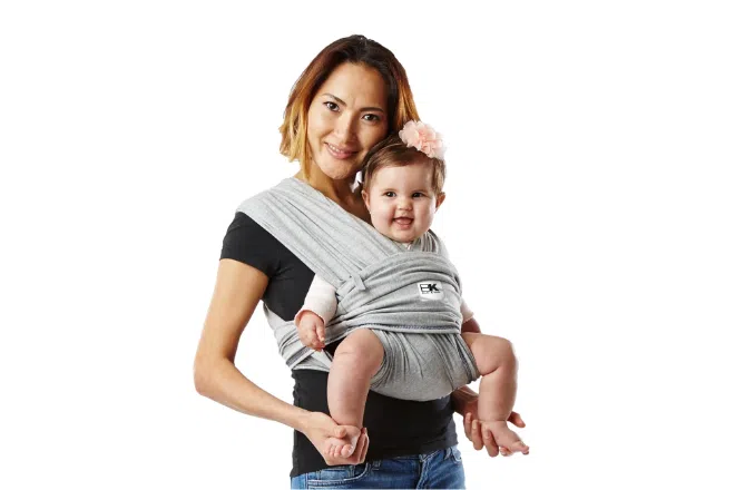 Melhor porta-bebês em Cingapura: porta-bebês pré-embrulhado Baby K'tan