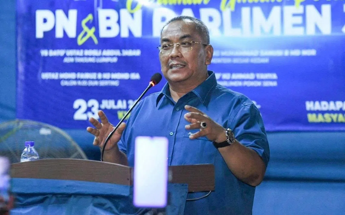 Perikatan Nasional’s Sanusi Md Nor is now under police investigation over his remark while campaigning in Jempol, Negeri Sembilan on July 23..