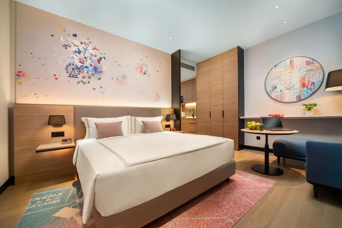 Best boutique hotels in KL: Capri by Fraser, Bukit Bintang double bed