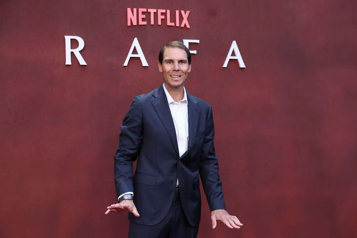 One of the "Big Three" who ruled tennis for two decades, now-retired Rafael Nadal endured years of pain and other health complications from a rare condition caused by his extensive training as a child.