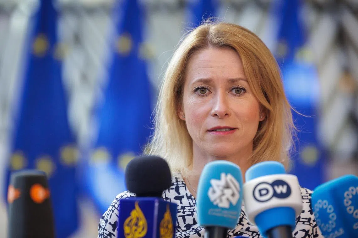 EU foreign chief Kaja Kallas is hopeful a deal on the bloc's 18th Russia sanctions package will be reached on July 16.
