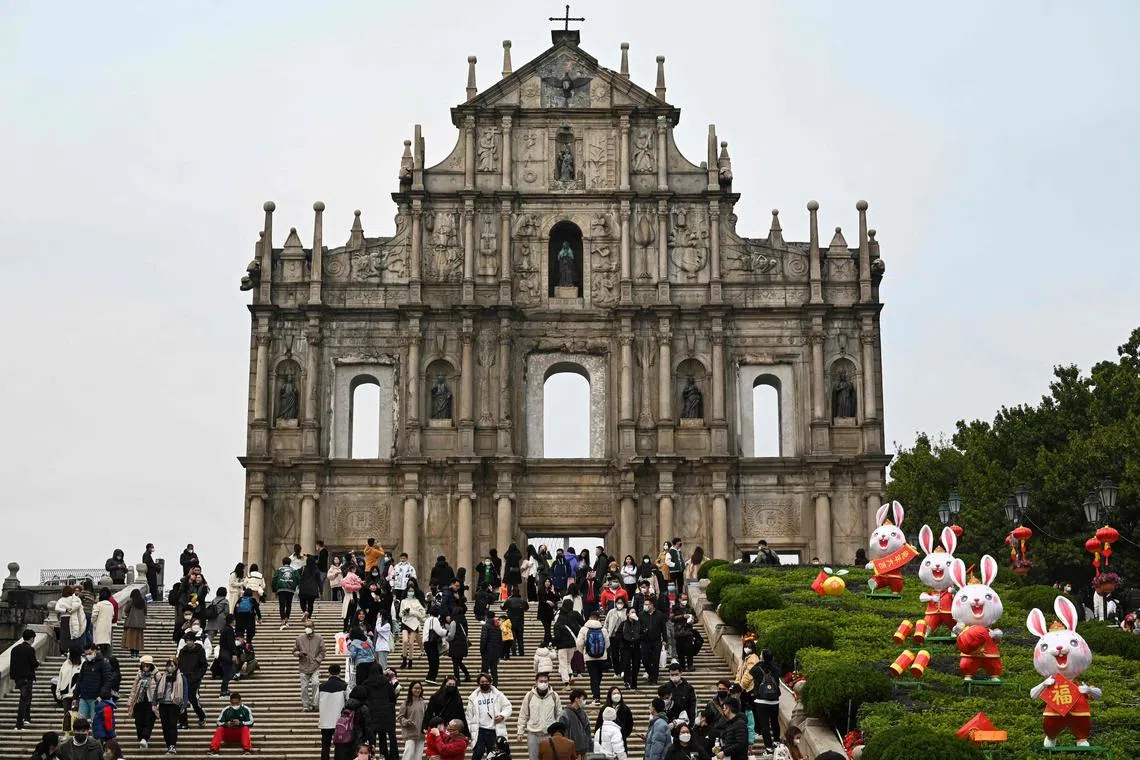 Tourists may now be back, but Beijing wants the former Portuguese colony to diversify its casinos-reliant economy. 