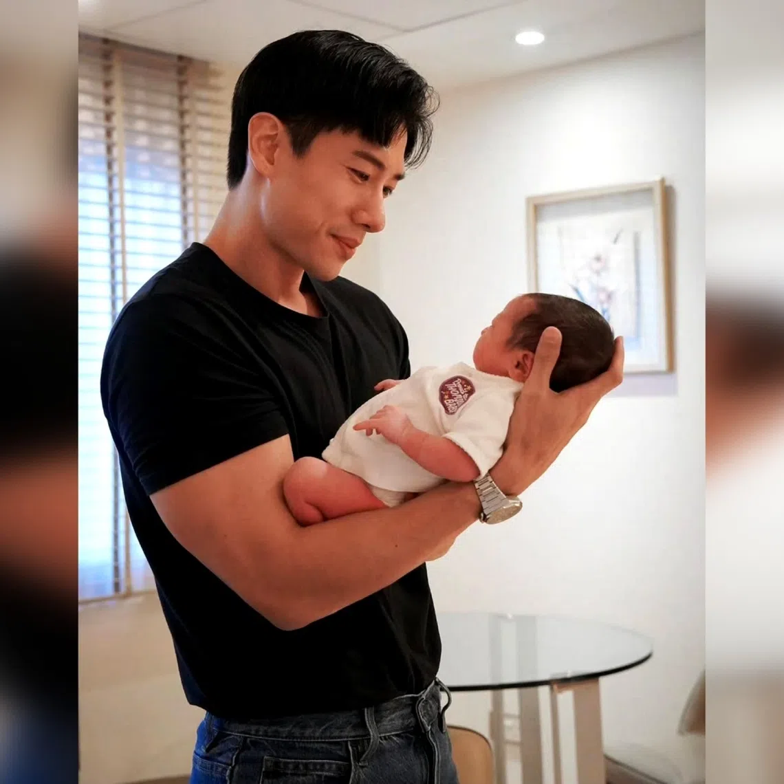 Singaporean actor Desmond Tan and his wife has welcomed their second child, a baby boy.
