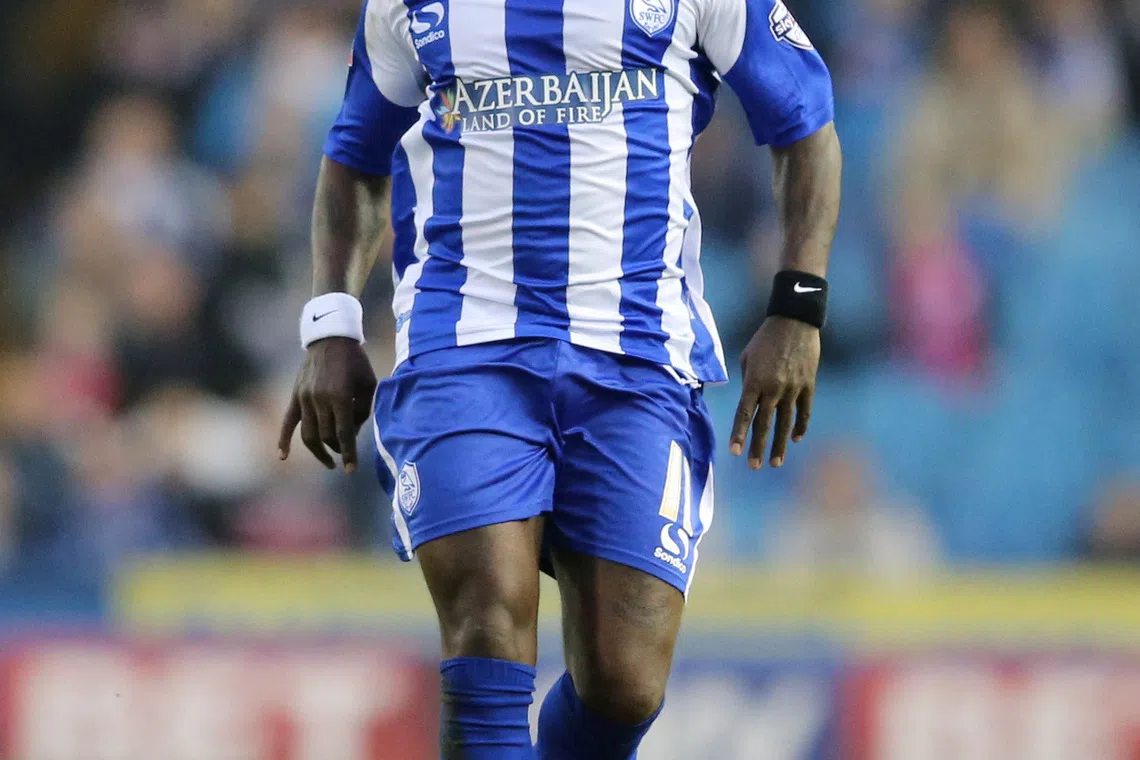 FILE PHOTO: Football - Sheffield Wednesday v Wigan Athletic - Sky Bet Football League Championship - Hillsborough - 14/15 - 29/11/14   Royston Drenthe - Sheffield Wednesday    Mandatory Credit: Action Images / John Clifton