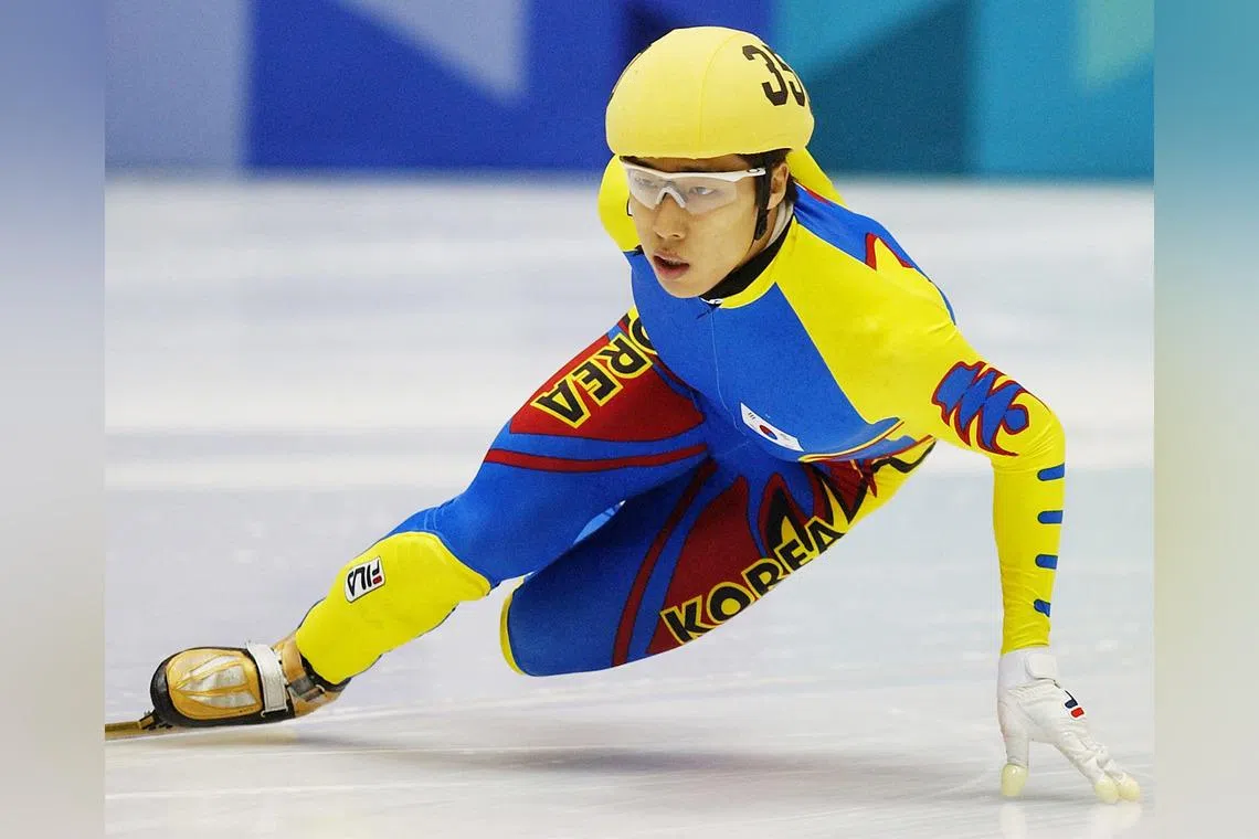 ‘Financially challenged’ South Korean Olympic speedskating champion vows to pay child support