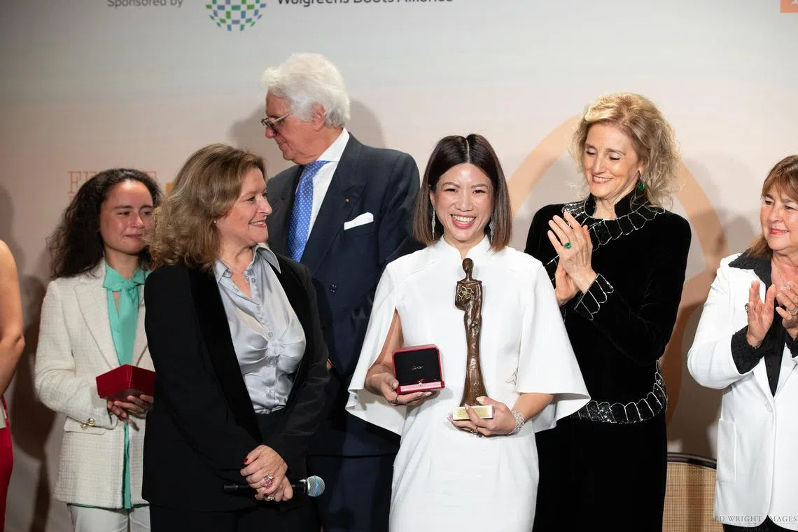 In March, Ms Leanne Robers won the Monte-Carlo Woman of the Year for her contributions to the tech industry
