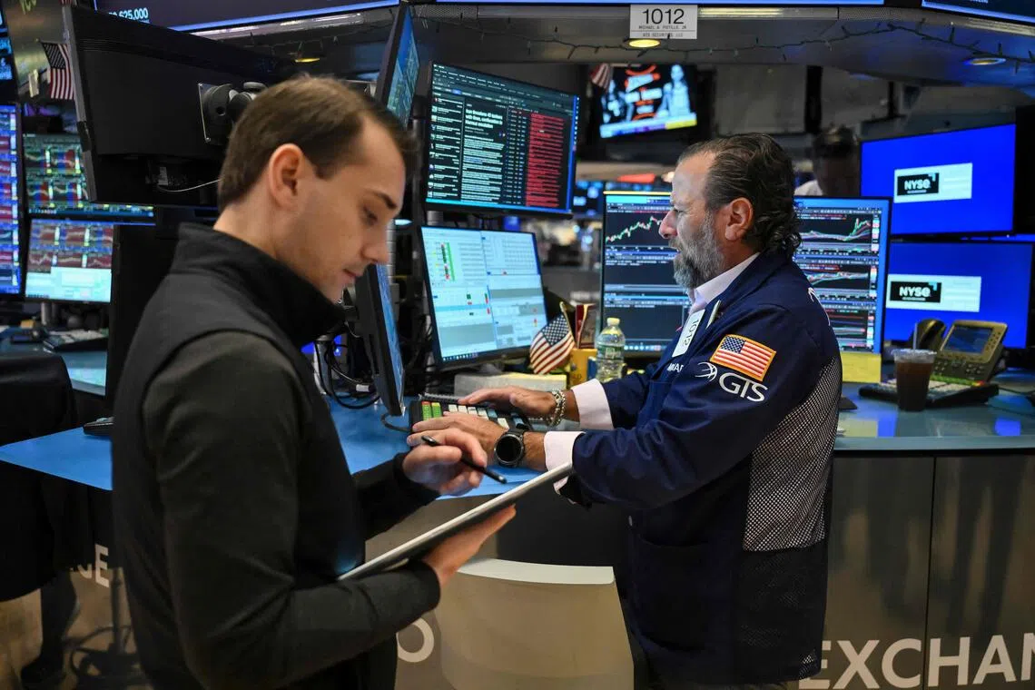 straitstimes.com - Dow leads Wall Street higher, investors focus on health care stocks