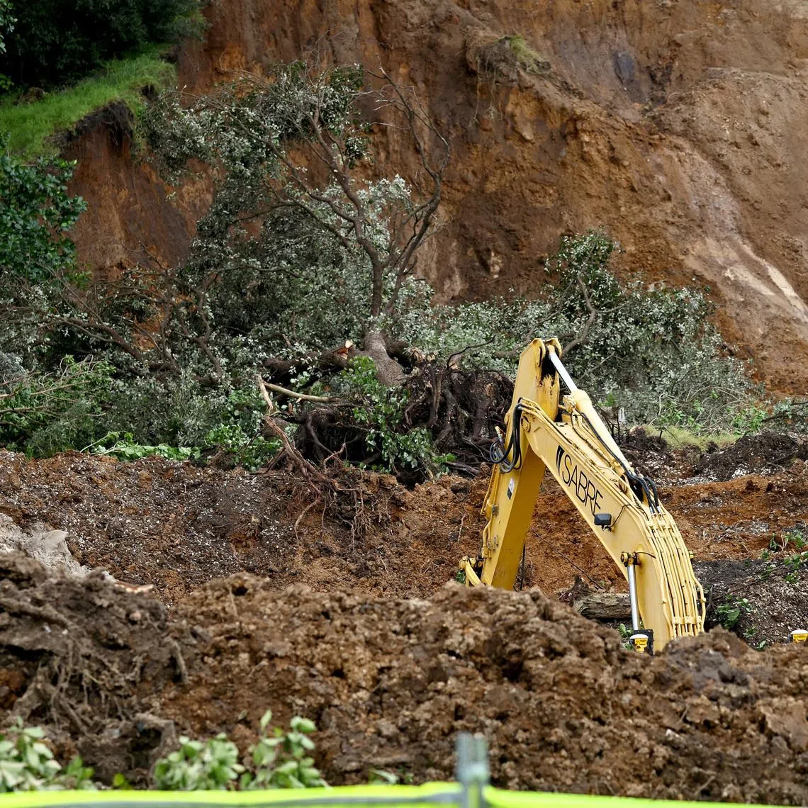 Six people, including two teenagers, are presumed dead after heavy rains triggered the landslide on Jan 22. 