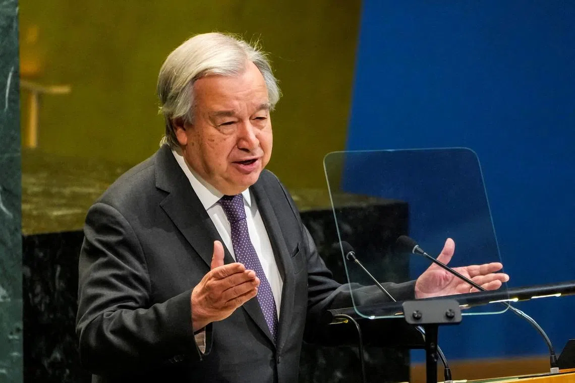 UN's Guterres says money owed by US is 'non-negotiable'