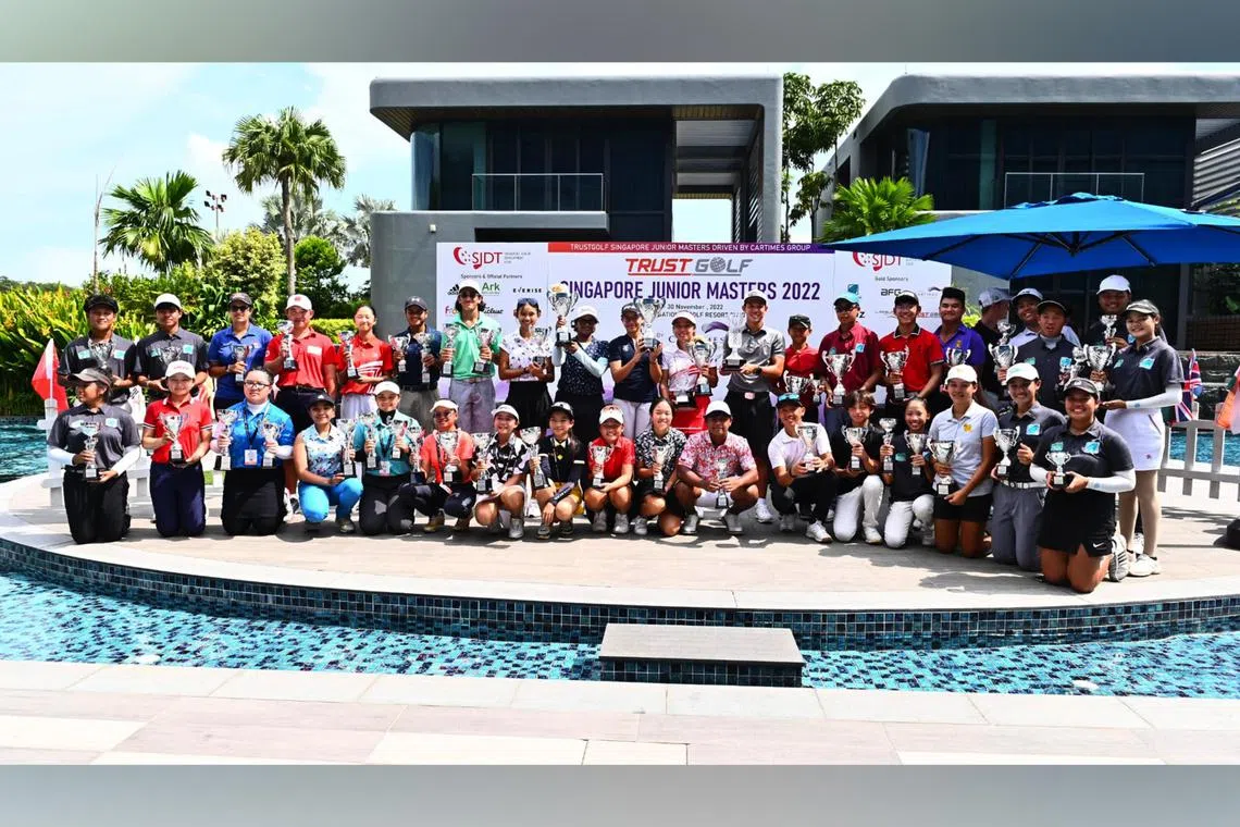 Winners of the Singapore Junior Masters when it was last staged in 2022.