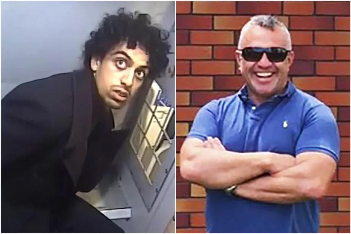 Louis de Zoysa (left) shot and killed police officer Matt Ratana at a London custody centre in September 2020.