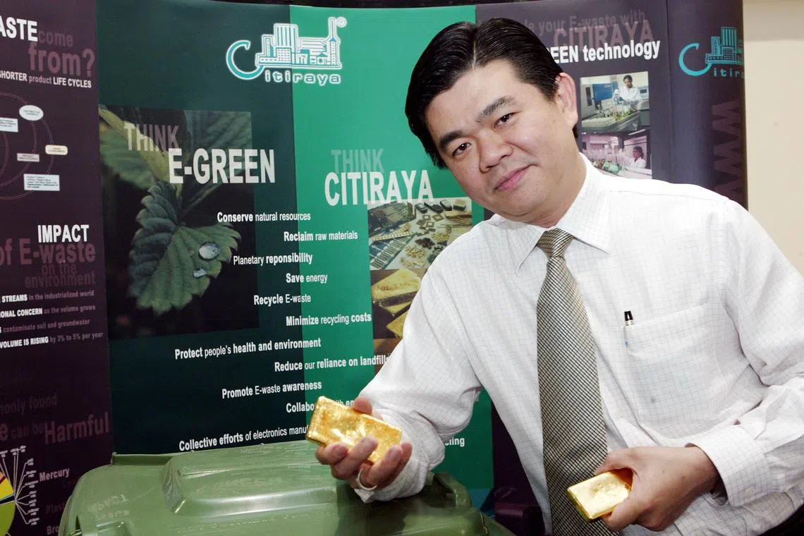 Ng Teck Lee, who was president of recycling firm Citiraya Industries, is now on Interpol’s wanted list. His whereabouts are unknown.