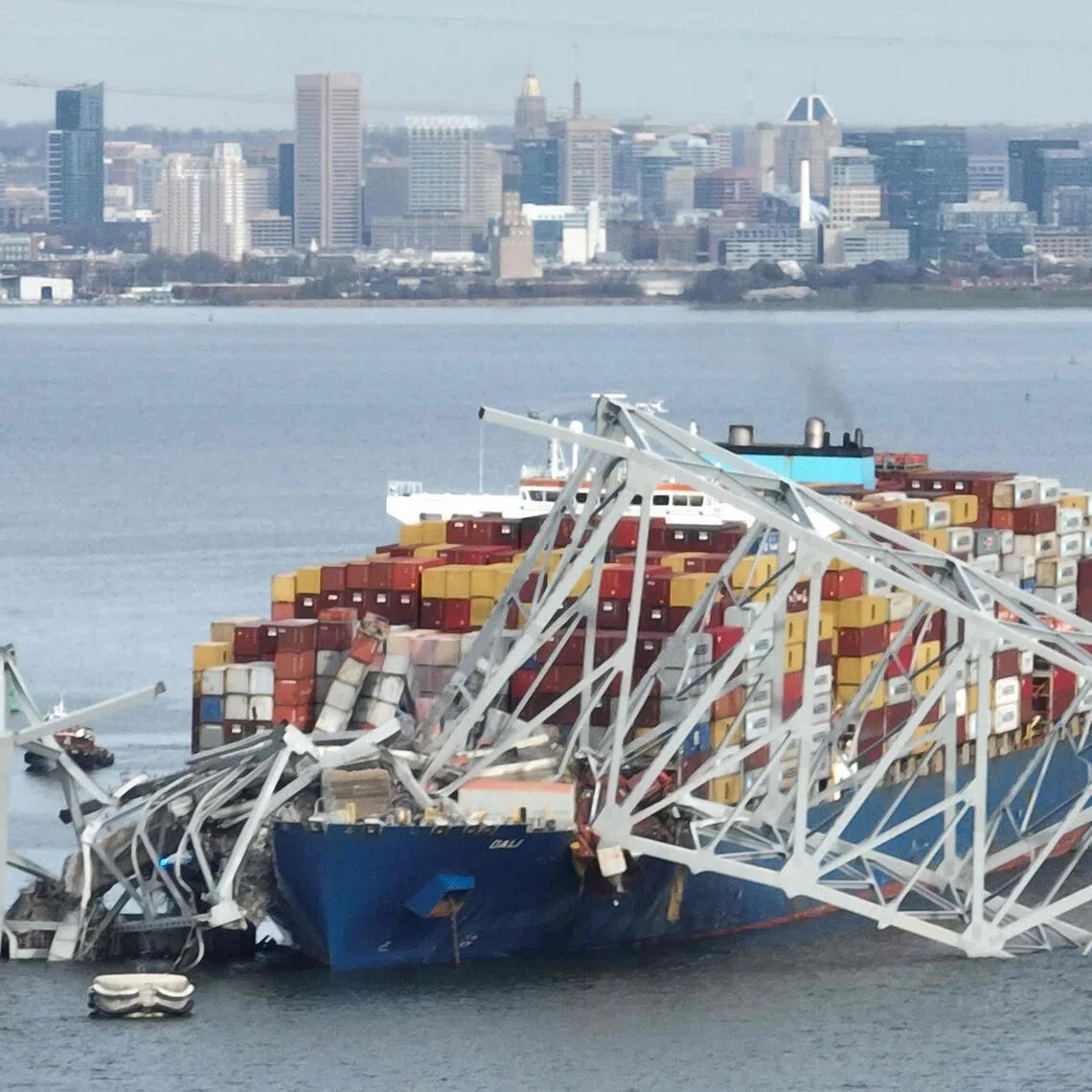 Baltimore’s Francis Scott Key Bridge collapsed on March 26 after a container ship smashed into the structure, which plunged cars into the water.
