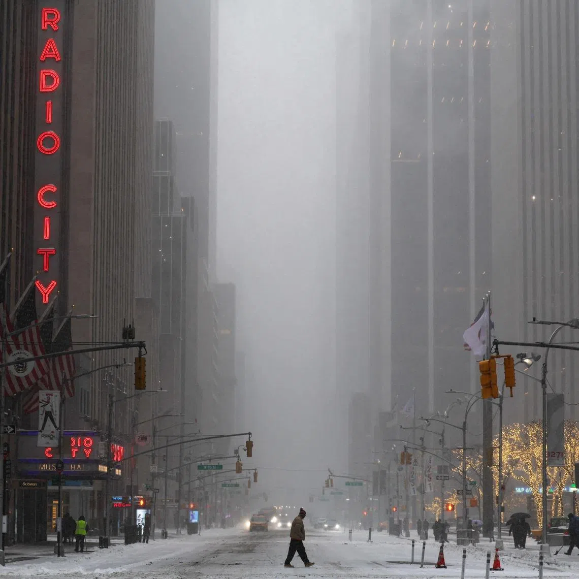 The weather pattern has kept western US unusually dry and plunged the eastern two-thirds into bitter cold. 