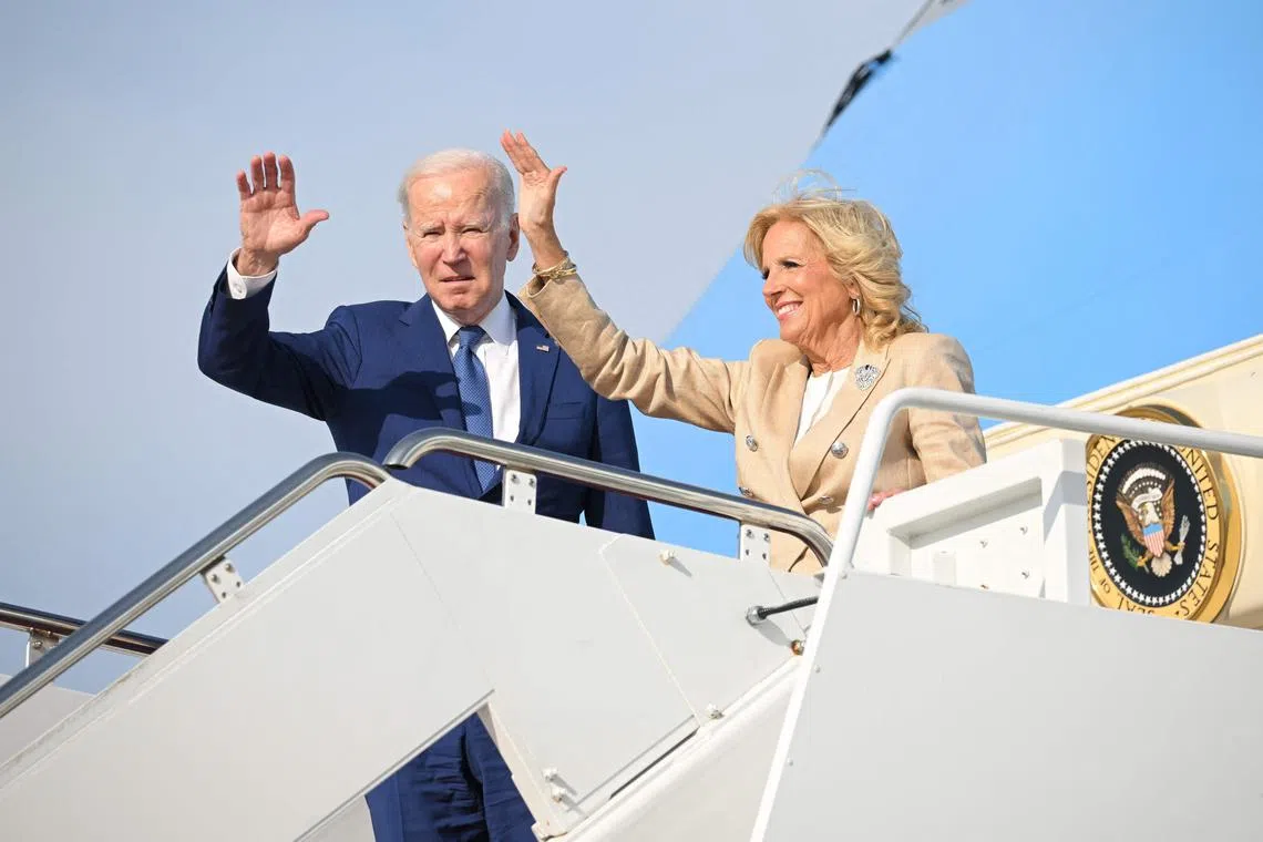 The Bidens donated roughly 3.5 per cent of their income, or US$20,180, to 20 charities. 