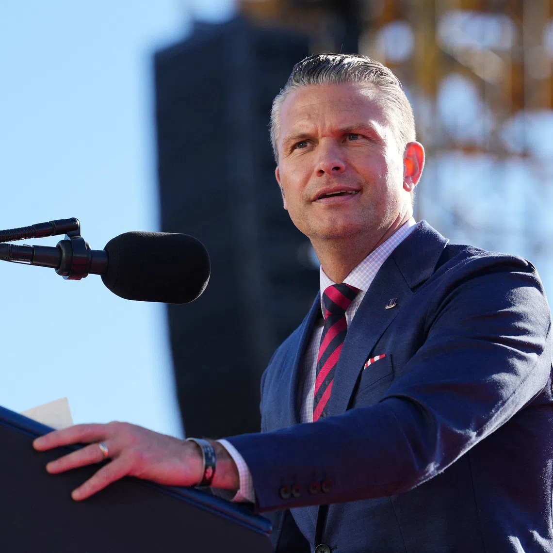 US Defence Secretary Pete Hegseth accused reporters of trying to turn the crew of the Lincoln strike group into symbols of dysfunction instead of heroes of the conflict.