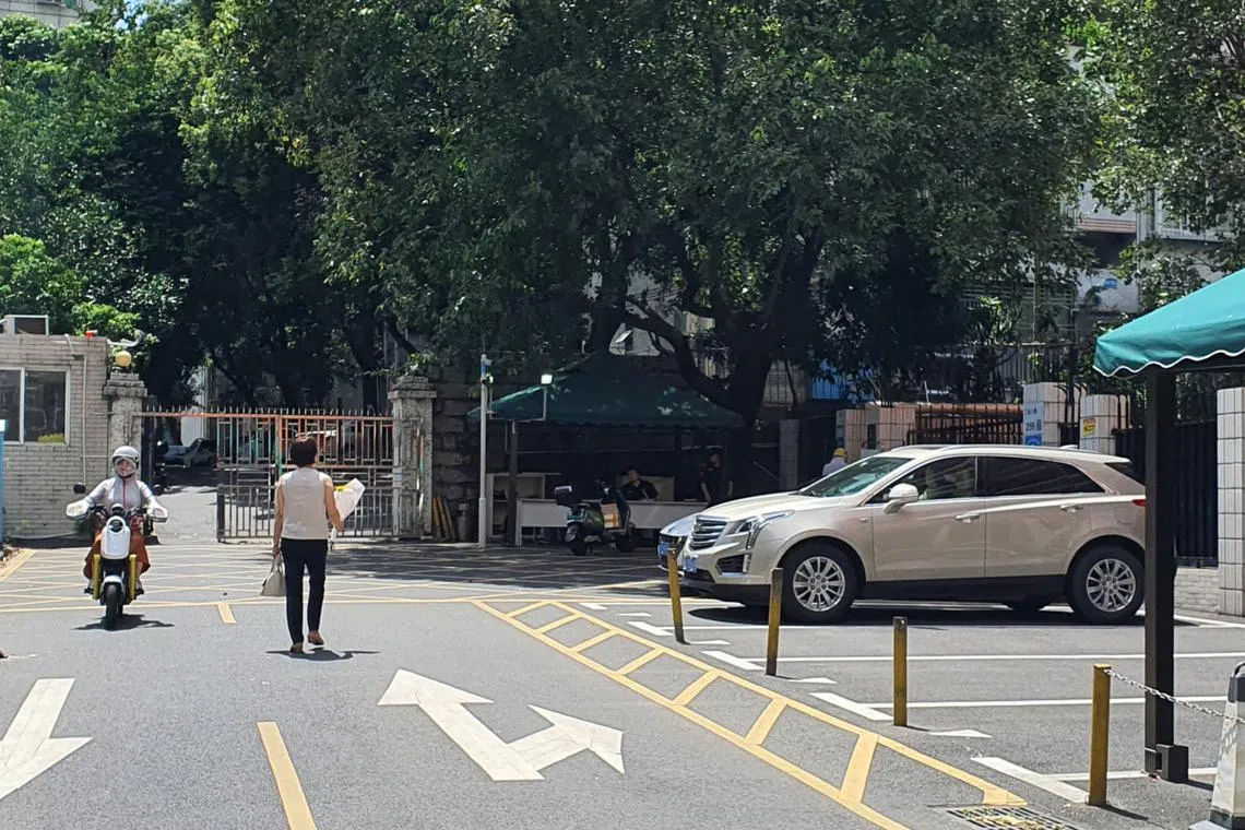 The 10-year-old was stabbed on Sept 18 in Shenzhen during the child’s commute to school. 