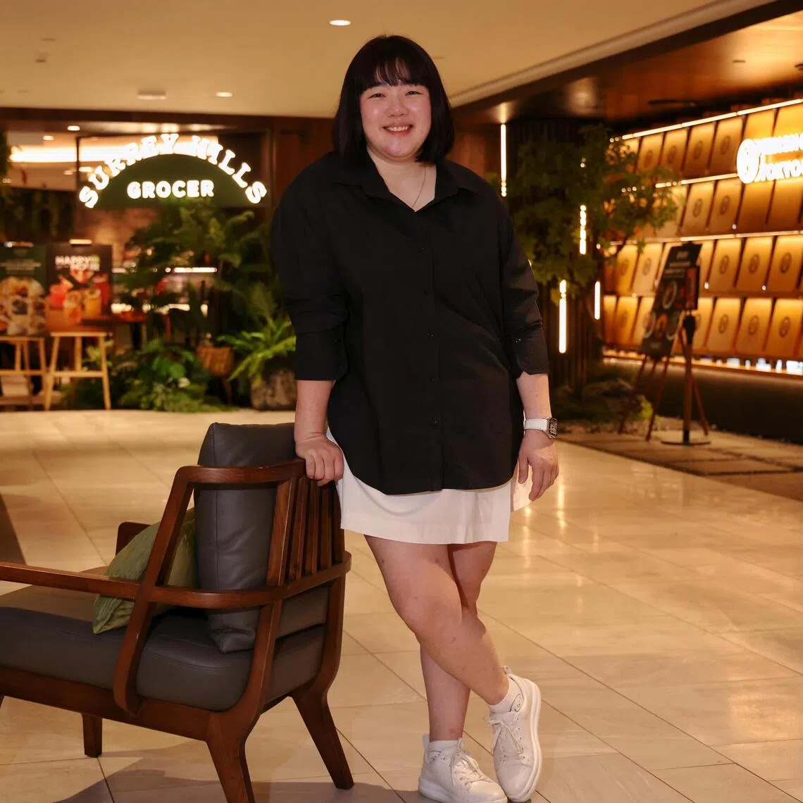 ST20250219_202532200111/eqbroth19/Eunice Quek/Jason Quah

Surrey Hills Holdings' chief executive Pang Gek Teng at Bon Broth in Raffles City on Feb 19, 2025. ST PHOTO: JASON QUAH