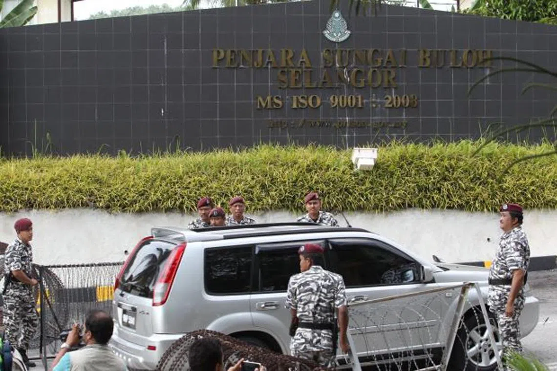 Mr Chantren said he received a call from the prison authorities that his son had died in Sungai Buloh Prison.