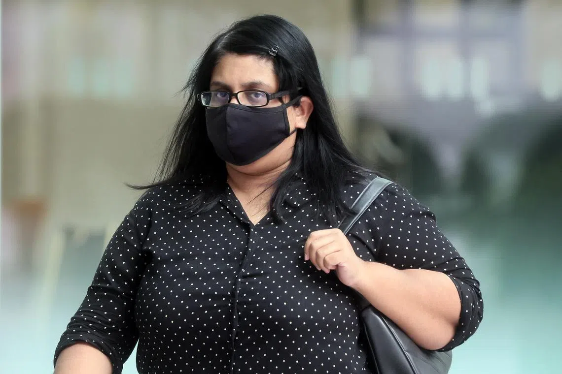 Fonseka Wannerichega Hema Ranjini was convicted of two counts of cheating and a count of committing forgery.