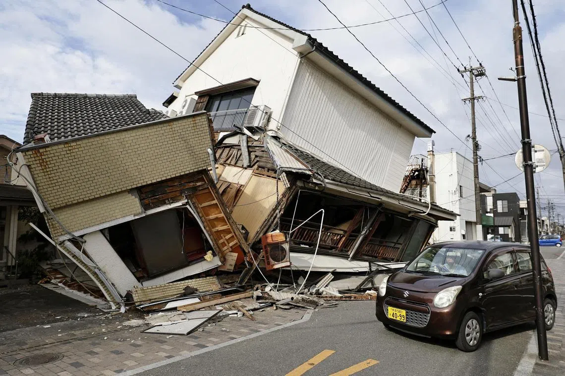Japan's major earthquakes in the past 15 years