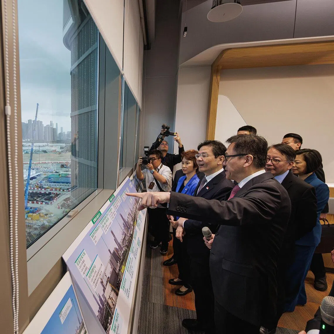 mfpmhk - Prime Minister and Minister for Finance Lawrence Wong visiting the Northern Metropolis in Hong Kong on March 27, 2026.

Photo credit: Ministry of Digital Development and Information