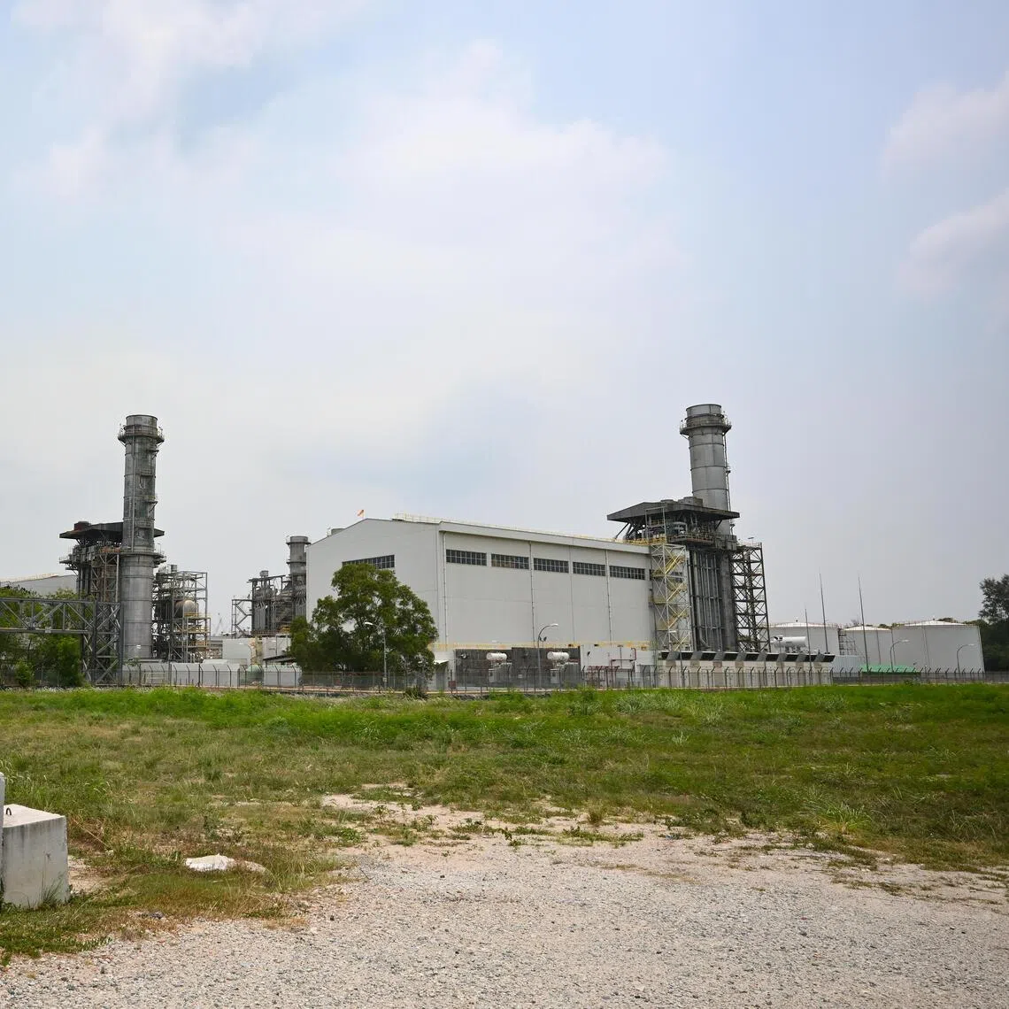 Keppel is planning for the transmission cable from the Riau Islands solar facility to land at the Keppel Merlimau Cogen power plant (above).