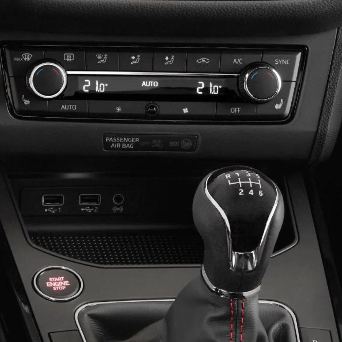 We have been told to keep the air-con off before starting the car.