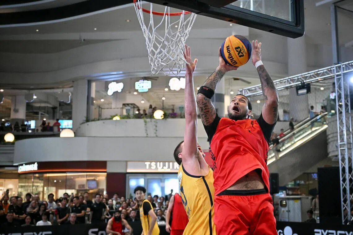 Swiss team Lugano overcome upset by Singapore to become 3x3 champions