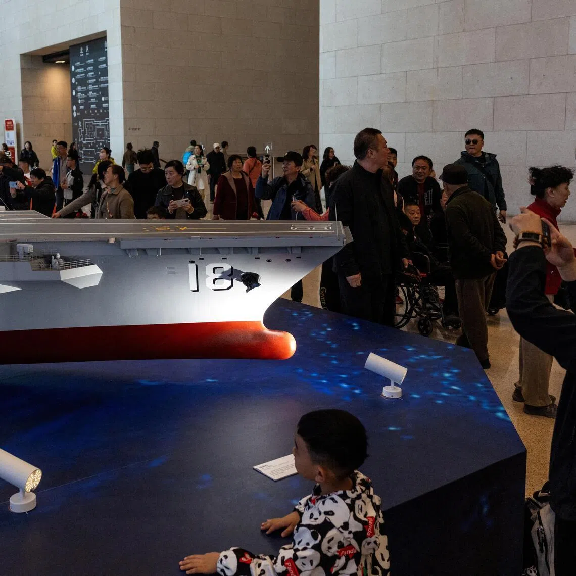 The three aircraft carriers now in service are all conventionally powered, carrying sequential pennant numbers 16, 17, and 18. 
