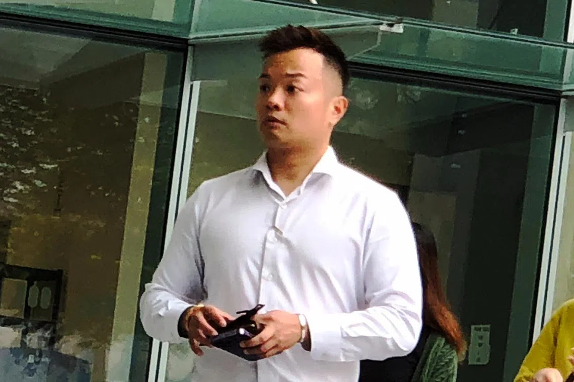 Surveillance footage showed Jason Ong Bing Qi had swung his friend so forcefully that it caused her body to flip over during mid-fall.