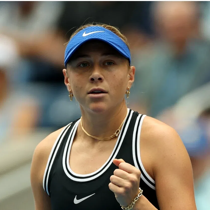 Amanda Anisimova (left) and Barbora Krejcikova withdrew from the WTA 500 tournament at The Kallang’s OCBC Arena due to injuries.
